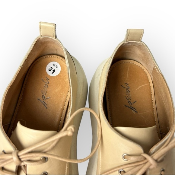 Marsèll Gommellone Derbys in Biscuit/Ivory 39 - Picture 11 of 13